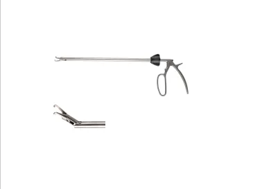 Clip Applier - artery clip/Bull Dog Clamp  Ф10 X 330mm articulated, match artery clip